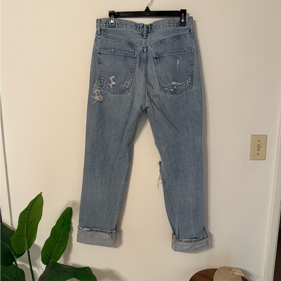 Agolde mid rise baggy size 27. Worn but good condition - Picture 4 of 4